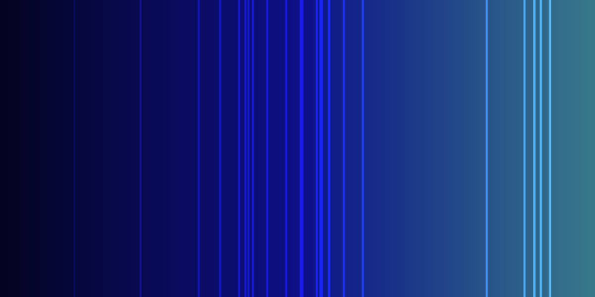 Gradient with blue lines
