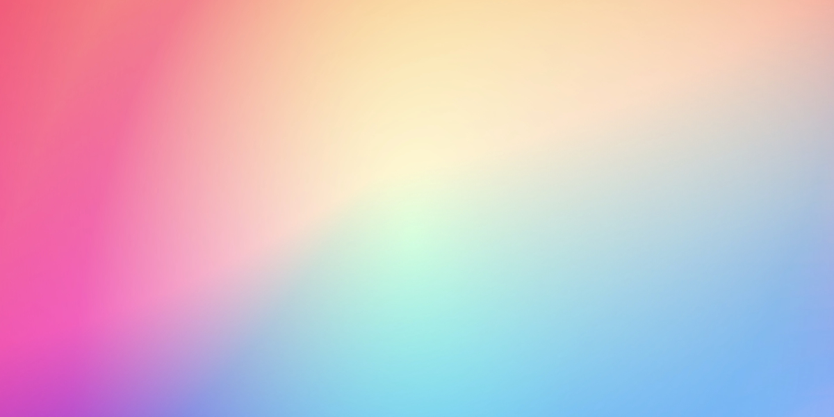 Pink Blue Peach colour gradient